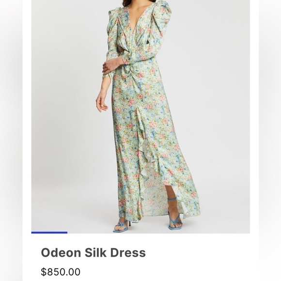 Notes du Nord 🔥Sale🔥silk blend maxi dress. Designed in Denmark 🇩🇰 - Picture 16 of 16